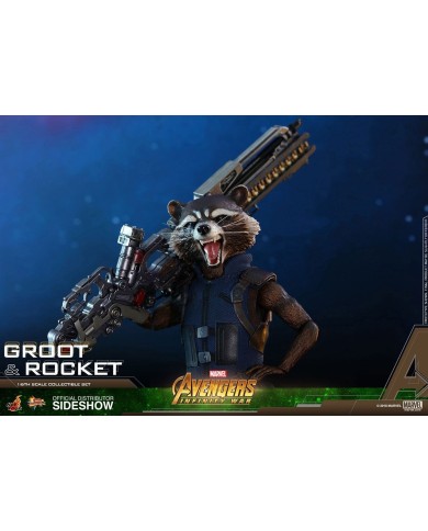 Groot & Rocket Vengadores Infinity War