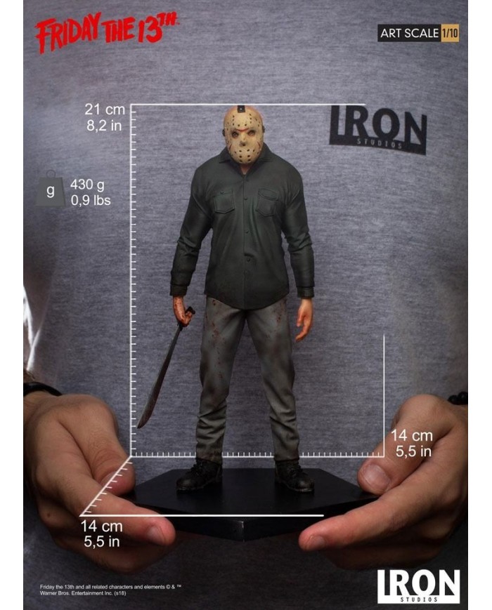 Jason Viernes 13 Estatua Art Scale 1/10
