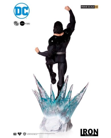 Superman (Black Suit) DC Comics Estatua Legacy Prime Scale