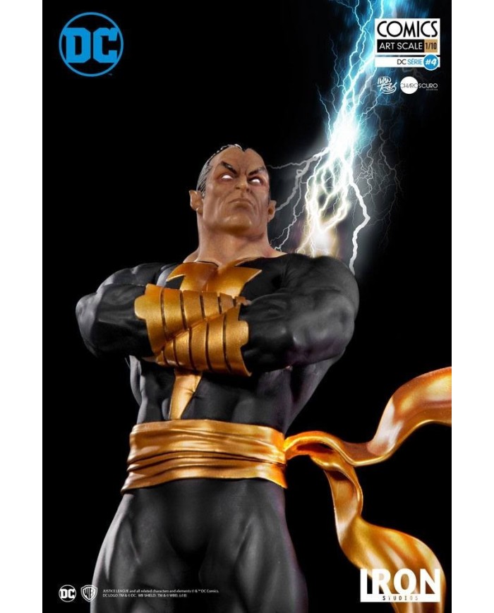 Black Adam by Ivan Reis DC Comics Estatua 1/10 Art Scale