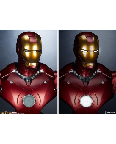 Busto 1/1 Iron Man Mark III