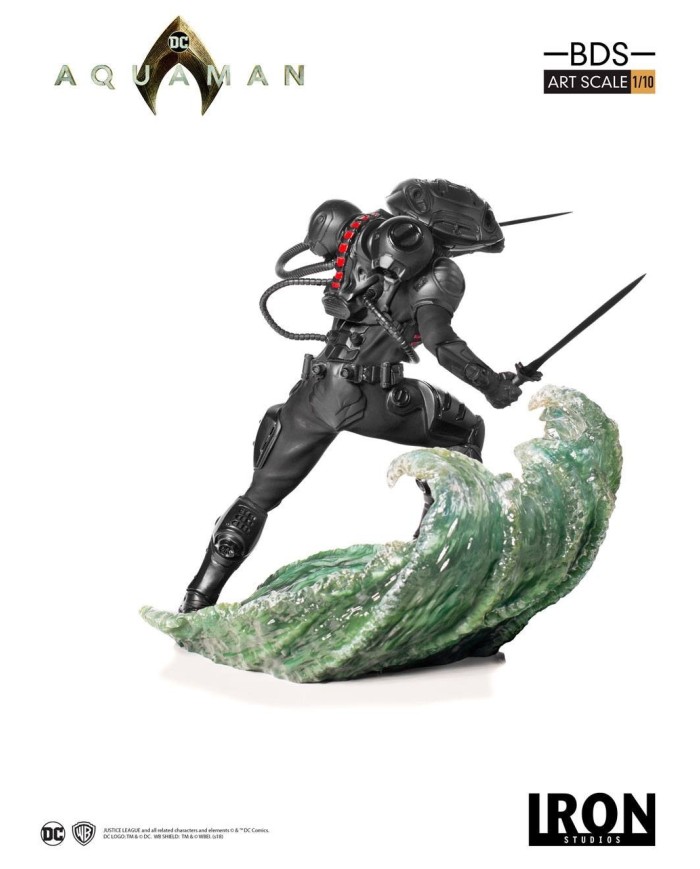 Black Manta - Aquaman Estatua BDS Art Scale 1/10