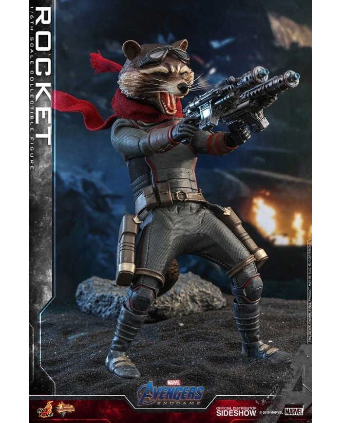 Rocket Vengadores: Endgame Figura Movie Masterpiece 1/6