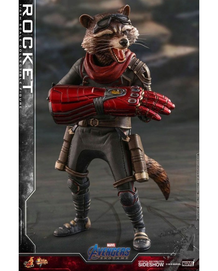 Rocket Vengadores: Endgame Figura Movie Masterpiece 1/6