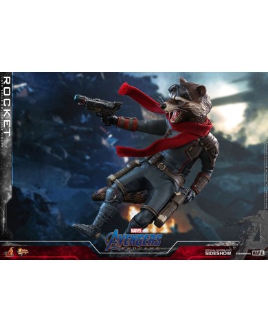 Rocket Vengadores: Endgame Figura Movie Masterpiece 1/6
