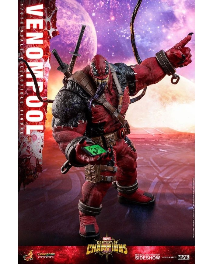Venompool Marvel: Contest of Champions Figura Video Game Masterpiece