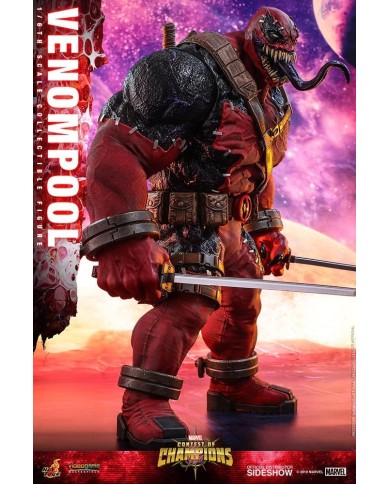 Venompool Marvel: Contest of Champions Figura Video Game Masterpiece