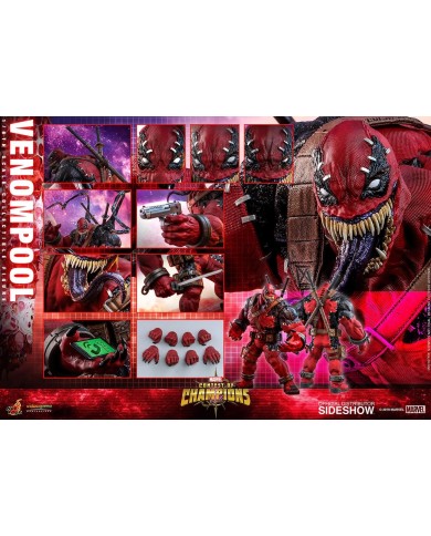 Venompool Marvel: Contest of Champions Figura Video Game Masterpiece