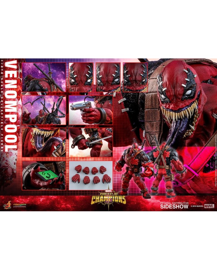 Venompool Marvel: Contest of Champions Figura Video Game Masterpiece