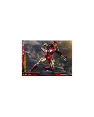 Iron Man Mark LXXXV Battle Damaged Ver. Vengadores: Endgame Figura MMS Diecast 1/6