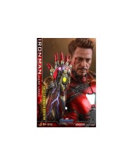 Iron Man Mark LXXXV Battle Damaged Ver. Vengadores: Endgame Figura MMS Diecast 1/6
