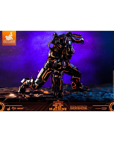 Neon Tech War Machine Hot Toys Exclusive Iron Man 2