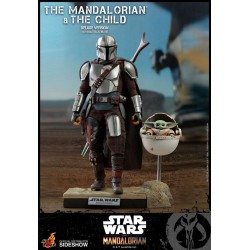 The Mandalorian & The Child Deluxe Star Wars The Mandalorian Pack de 2 Figuras