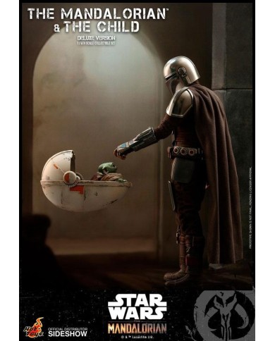 The Mandalorian & The Child Deluxe Star Wars The Mandalorian Pack de 2 Figuras