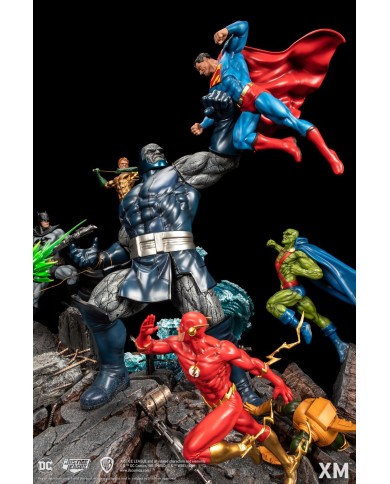 JLA vs Darkseid Ver A (Colour)