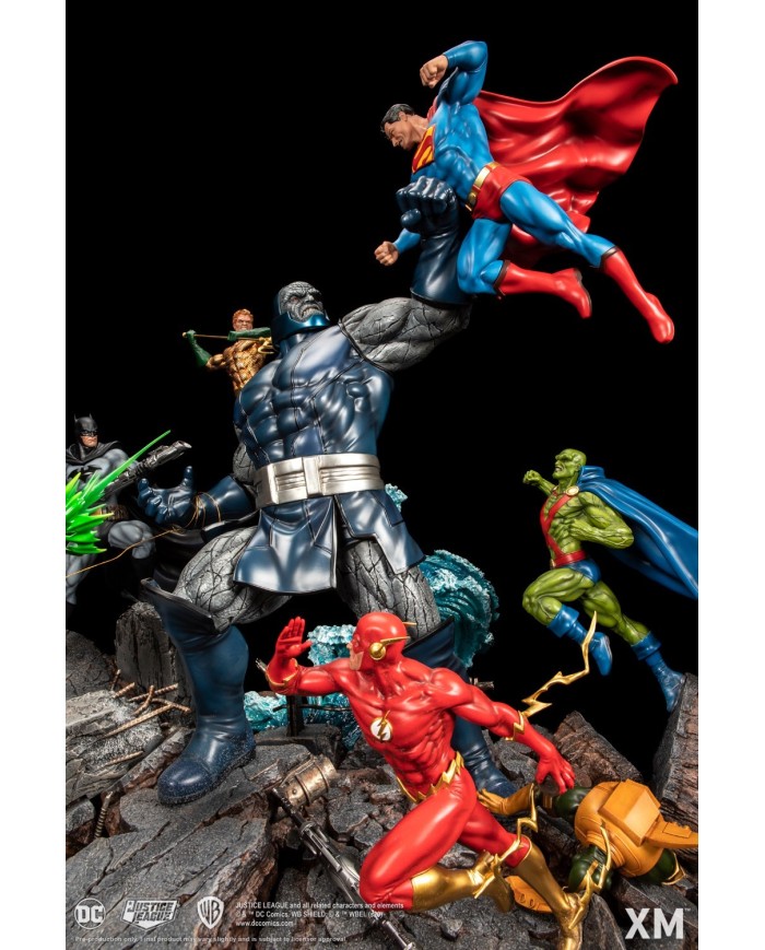 JLA vs Darkseid Ver A (Colour)