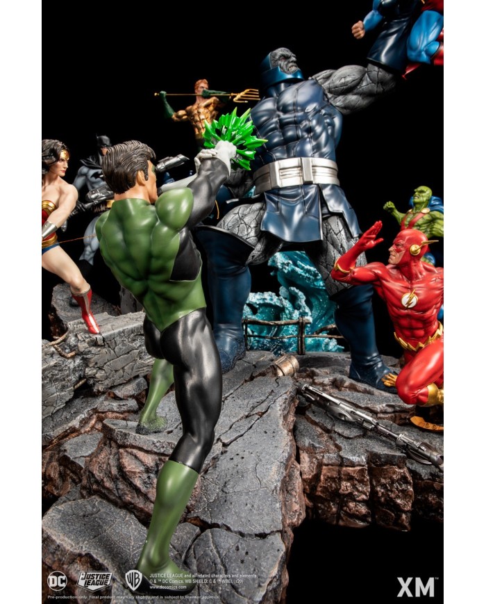 JLA vs Darkseid Ver A (Colour)