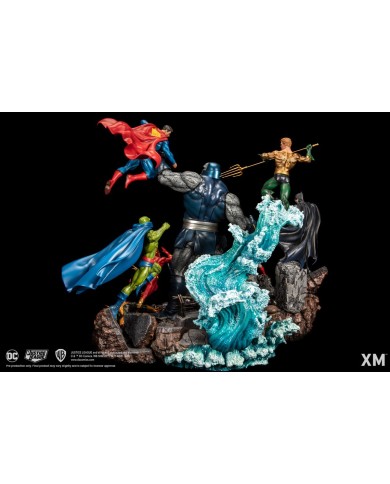 JLA vs Darkseid Ver A (Colour)