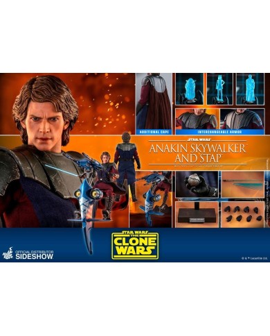 Anakin Skywalker & STAP Star Wars The Clone Wars