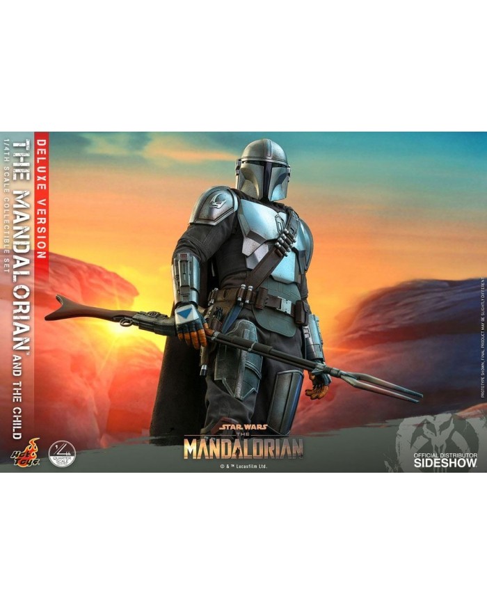 The Mandalorian & The Child Deluxe Figuras 1/4 Star Wars The Mandalorian