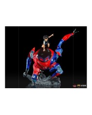 Peni Parker & SP Spider-Man: Un nuevo universo Estatua BDS Art Scale Deluxe 1/10