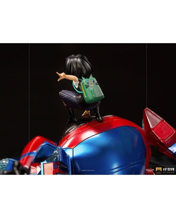 Peni Parker & SP Spider-Man: Un nuevo universo Estatua BDS Art Scale Deluxe 1/10