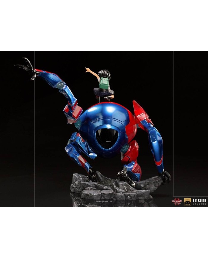 Peni Parker & SP Spider-Man: Un nuevo universo Estatua BDS Art Scale Deluxe 1/10