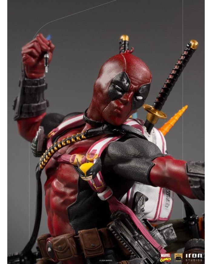 Deadpool Marvel Comics Estatua 1/10 BDS Deluxe Art Scale