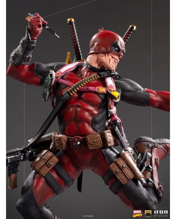 Deadpool Marvel Comics Estatua 1/10 BDS Deluxe Art Scale