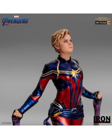 Captain Marvel Vengadores: Endgame Estatua BDS Art Scale 1/10