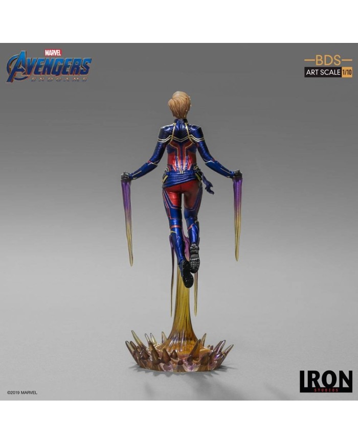 Captain Marvel Vengadores: Endgame Estatua BDS Art Scale 1/10