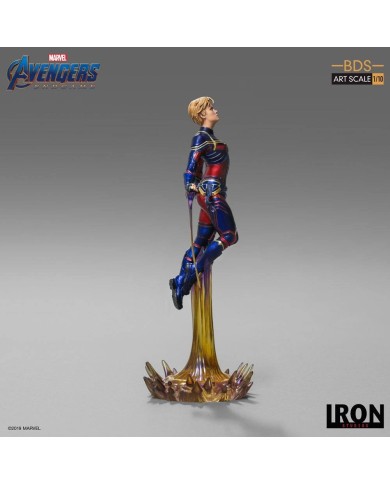 Captain Marvel Vengadores: Endgame Estatua BDS Art Scale 1/10
