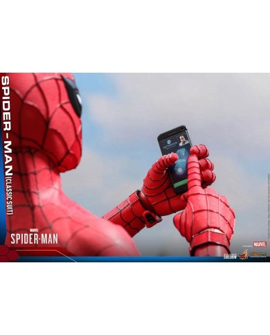 Spider-Man (Classic Suit) Marvel's Spider-Man Figura Video Game Masterpiece 1/6