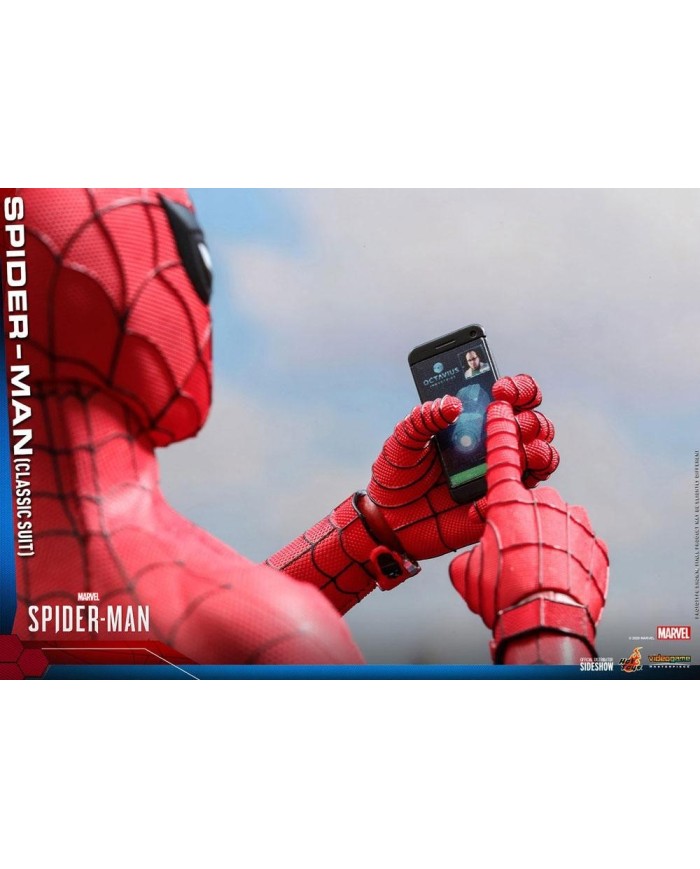 Spider-Man (Classic Suit) Marvel's Spider-Man Figura Video Game Masterpiece 1/6