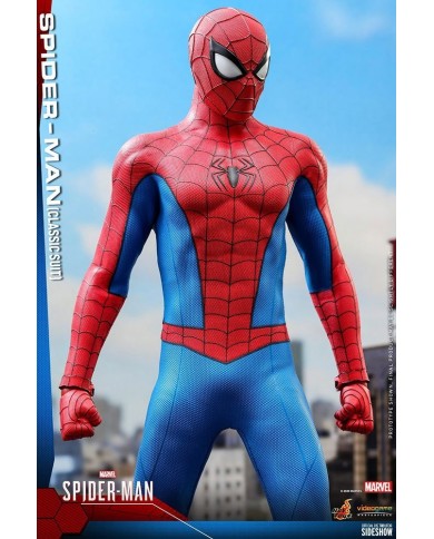 Spider-Man (Classic Suit) Marvel's Spider-Man Figura Video Game Masterpiece 1/6