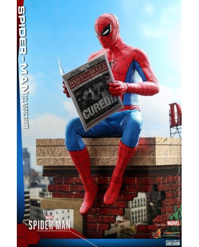 Spider-Man (Classic Suit) Marvel's Spider-Man Figura Video Game Masterpiece 1/6