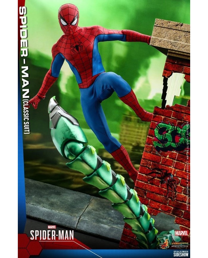 Spider-Man (Classic Suit) Marvel's Spider-Man Figura Video Game Masterpiece 1/6