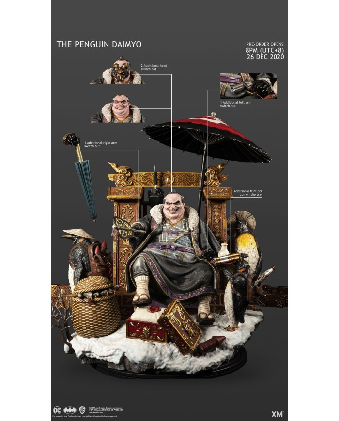 The Penguin Daimyo DC Premium Collectibles – Batman Samurai Line