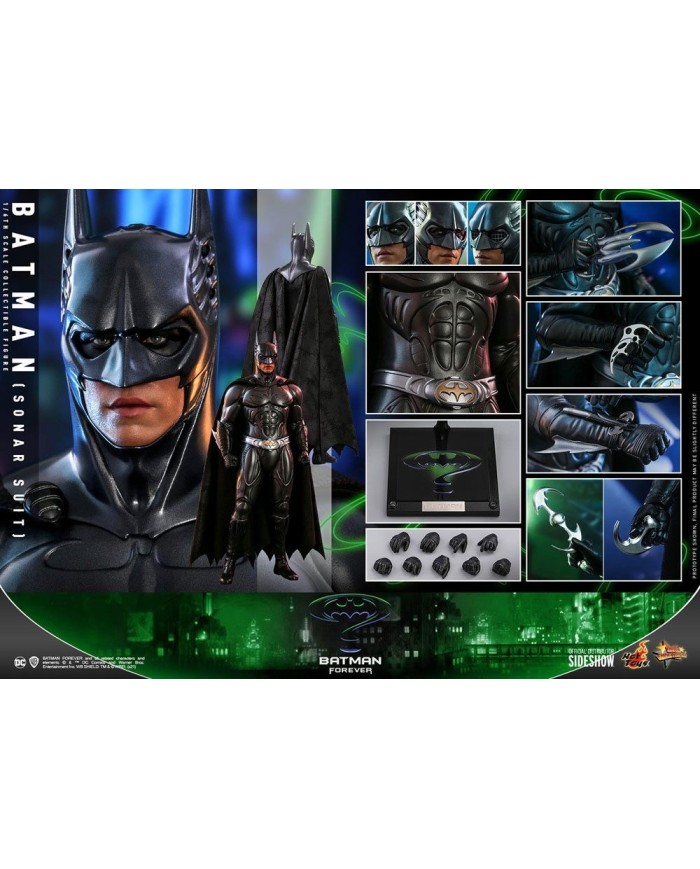 Batman (Sonar Suit) Batman Forever Figura Movie Masterpiece 1/6